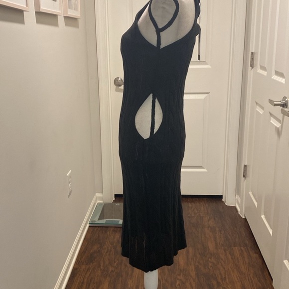 naked wardrobe Dresses & Skirts - NEW Midi cutout knit dress from NA-KD